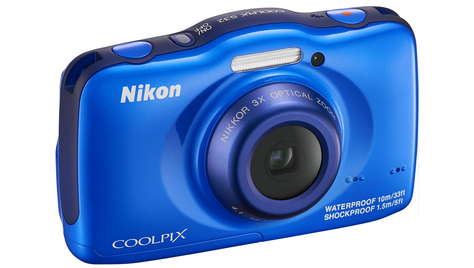 Компактный фотоаппарат Nikon COOLPIX S 32 Blue