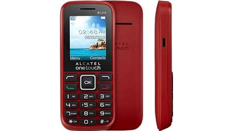 Мобильный телефон Alcatel ONE TOUCH 1042D Red