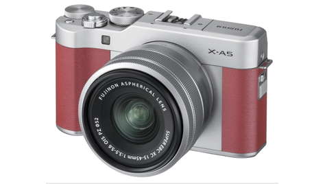 Беззеркальная камера Fujifilm X-A5 Kit XC 15-45 mm Pink/Silver