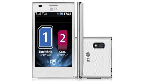 Смартфон LG Optimus L5 Dual E615 white