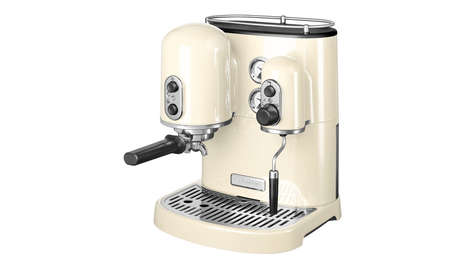 Кофемашина KitchenAid Artisan Espresso,кремовая, 5KES2102EAC