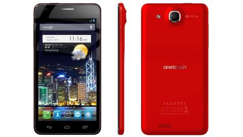 Смартфон Alcatel OneTouch Idol Ultra 6033 flash red