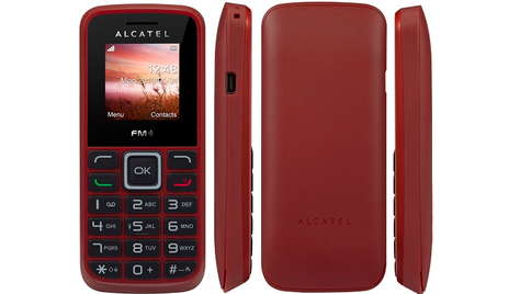 Мобильный телефон Alcatel ONE TOUCH 1009X Red