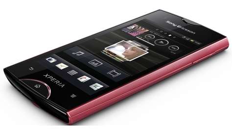 Смартфон Sony Ericsson Xperia ray pink