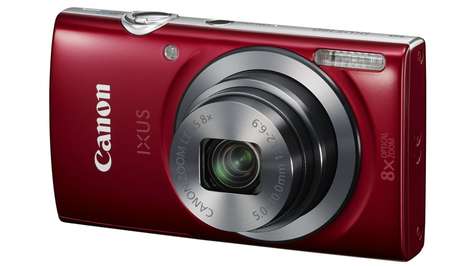 Компактный фотоаппарат Canon IXUS 160 Red