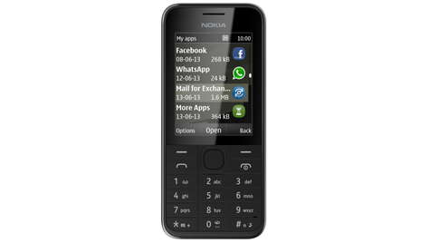 Мобильный телефон Nokia 208 Black