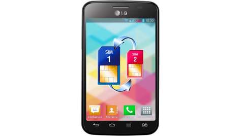 Смартфон LG Optimus L4 II Dual E445 black