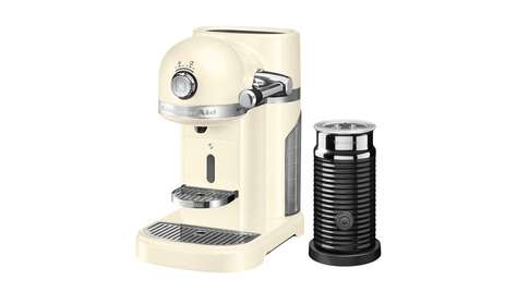 Кофемашина KitchenAid Nespresso, кремовая, + Aeroccino 3 5KES0504EAC