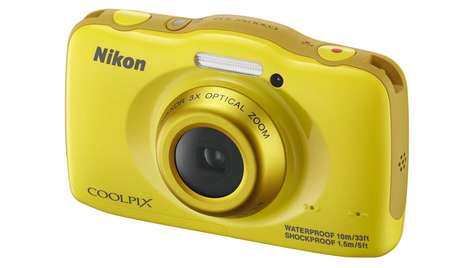 Компактный фотоаппарат Nikon COOLPIX S 32 Yellow