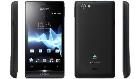 Смартфон Sony Xperia miro black