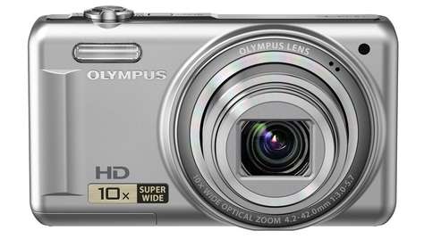 Компактный фотоаппарат Olympus VR-320 серебристый