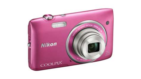 Компактный фотоаппарат Nikon COOLPIX S3500 Pink