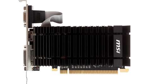 Видеокарта MSI GeForce GT 610 550Mhz PCI-E 2.0 2048Mb 1000Mhz 64 bit (N610-2GD3H/LP)
