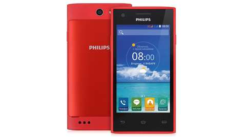 Смартфон Philips S309 Red