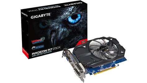Видеокарта Gigabyte R7 250X 1020Mhz PCI-E 3.0 2048Mb 4500Mhz 128 bit (GV-R725XOC-2GI)