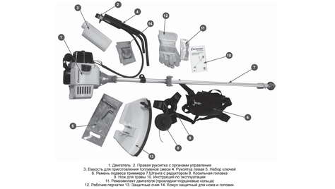 Садовый триммер Champion T337