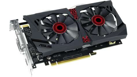 Видеокарта Asus GeForce GTX 950 1026Mhz PCI-E 3.0 2048Mb 6610Mhz 128 bit (STRIX-GTX950-DC2-2GD5-GAMING)