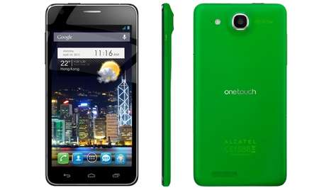 Смартфон Alcatel OneTouch Idol Ultra 6033 green