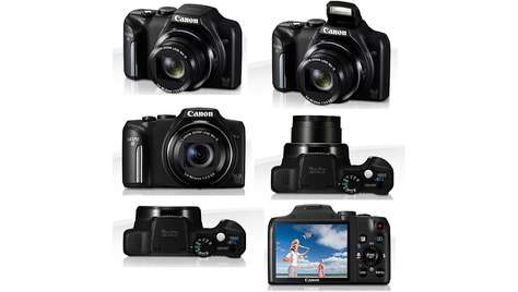 Компактный фотоаппарат Canon PowerShot SX170 IS  Black