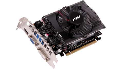 Видеокарта MSI GeForce GT 730 750Mhz PCI-E 2.0 4096Mb 1800Mhz 128 bit (N730-4GD3)