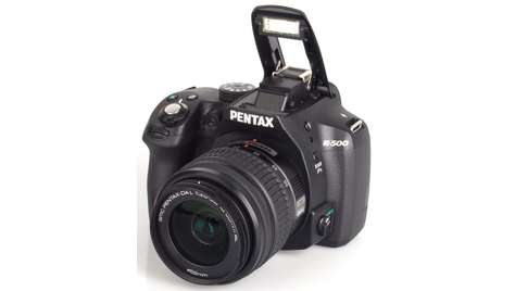 Зеркальный фотоаппарат Pentax K 500 Black +DAL18-55/3.5-5.6 AL
