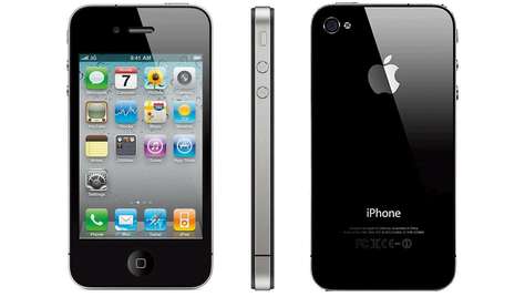 Смартфон Apple iPhone 4 black 8 Gb