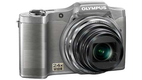 Компактный фотоаппарат Olympus SZ-14 серебристый