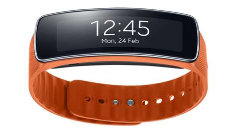 Умные часы Samsung Gear Fit SM-R350 Orange