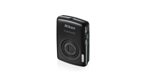 Компактный фотоаппарат Nikon Coolpix S01 Black