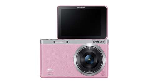 Беззеркальный фотоаппарат Samsung NX mini Pink