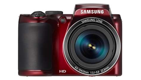 Компактный фотоаппарат Samsung WB110 Red