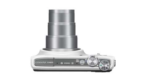 Компактный фотоаппарат Nikon Coolpix S9400 White