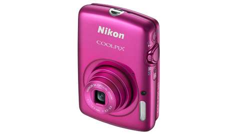 Компактный фотоаппарат Nikon Coolpix S01 Pink