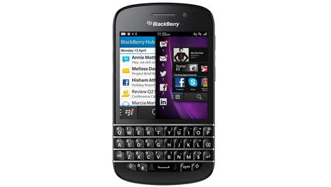 Смартфон BlackBerry Q10 Black