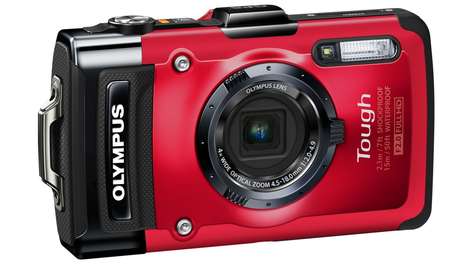 Компактный фотоаппарат Olympus Tough TG-2 красный