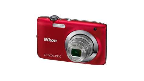 Компактный фотоаппарат Nikon Coolpix S2600 Red