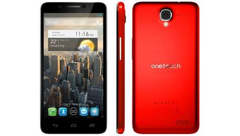 Смартфон Alcatel OneTouch Idol 6030 D red
