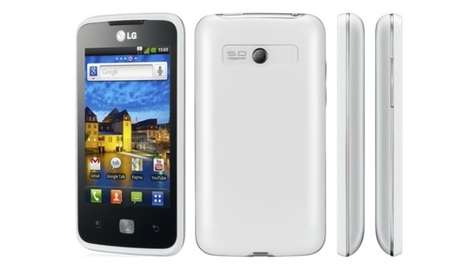 Смартфон LG E510 white