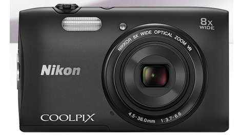 Компактный фотоаппарат Nikon COOLPIX S 3600 Black