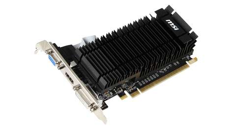 Видеокарта MSI GT 610 810Mhz PCI-E 2.0 1024Mb 1000Mhz 64 bit (N610-1GD3H/LPV1)