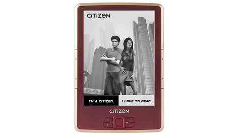 Электронная книга Citizen E620 Красный