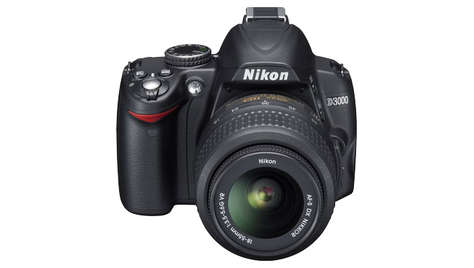 Зеркальный фотоаппарат Nikon D3000 Kit 18-55 Vr