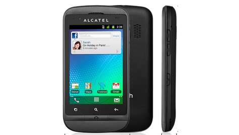 Смартфон Alcatel OneTouch 918D dark-chrome