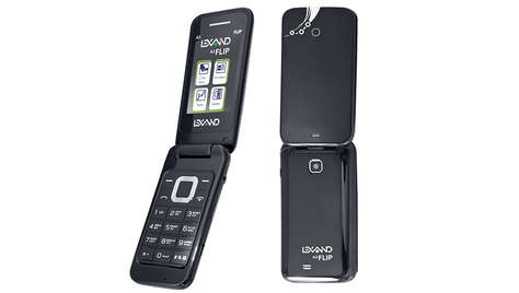 Мобильный телефон Lexand A2 Flip Black