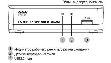 Медиацентр BBK SMP011HDT2