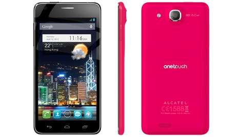 Смартфон Alcatel OneTouch Idol Ultra 6033 pink