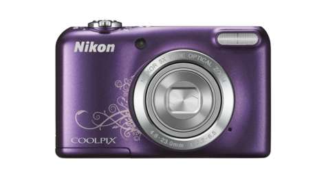 Компактный фотоаппарат Nikon COOLPIX L27 Purple Lineart