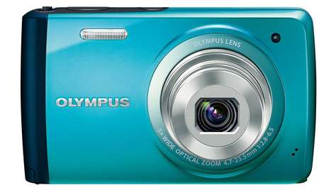 Компактный фотоаппарат Olympus VH-410 голубой