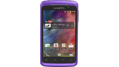 Смартфон Alcatel ONE TOUCH 991 play-violet