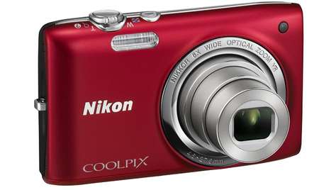 Компактный фотоаппарат Nikon Coolpix S2750 Red